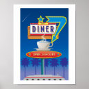 Search for 50s retro diner posters 1950s