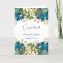 Search for blue green wedding cards Floral