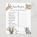 Search for safari baby shower games Watercolor