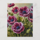 Search for anemones postcards Anemone flowers