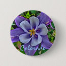 Search for columbine flower badges Colorado