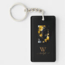 Search for black marble key rings Elegant