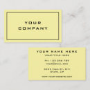 Search for elegant fonts for business cards Simple