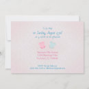 Search for clothesline baby shower invitations Pink