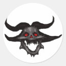Search for demonic stickers Skull