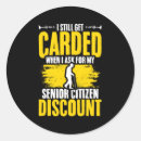 Search for senior citizen stickers Aging population