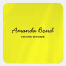 Search for plain yellow stickers Minimalist