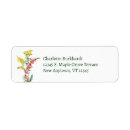 Search for flower bouquet return address labels Boho