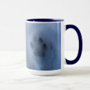 Search for wolf paw print mugs Wolves