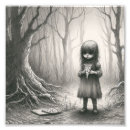 Search for creepy posters Illustration