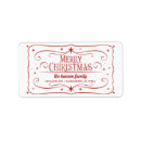 Search for bordered return address labels Typography
