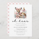 Search for oh deer invitations Watercolor