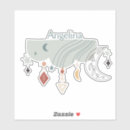 Search for white line stickers Boho