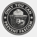 Search for fascism stickers Political