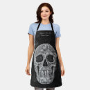 Search for gothic aprons Skull