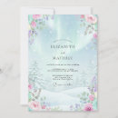 Search for northern lights wedding invitations Winter