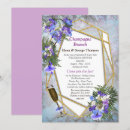 Search for purple gold white invitations Celebration