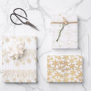 Search for white and gold christmas wrapping paper Xmas