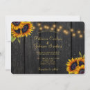 Search for string lights wedding invitations Sunflowers