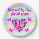 Search for 85th birthday plates 80th
