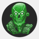 Search for green zombie stickers Skull