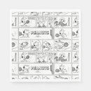 Search for playing cards napkins Charles schulz