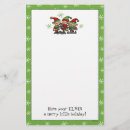 Search for christmas elf stationery paper Funny