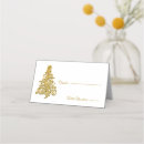 Search for christmas dinner place cards Gold
