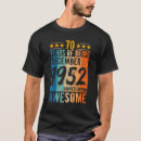 Search for born in 1952 tshirts December