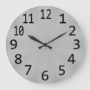 Search for industrial clocks Metallic