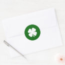 Search for green four leaf clover stickers Shamrock