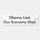 Search for economy bumper stickers Obama