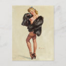 Search for stocking legs postcards Vintage