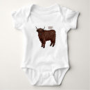 Search for highland cow baby bodysuits Scotland