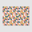 Search for geometric pattern tissue paper 1970s