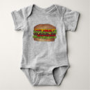 Search for burger baby clothes Fast food