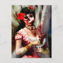 Search for skull lady postcards Skeleton