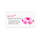 Search for lovebirds return address labels Whimsical