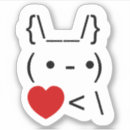 Search for rabbit couple stickers Valentine