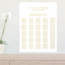 Search for gold wedding seating charts Calligraphy