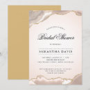 Search for agate bridal shower invitations Gemstone