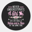 Search for horse girl stickers Cowboy