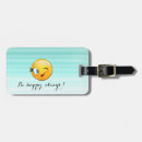 Search for happy face luggage tags Emoji