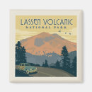 Search for volcanic magnets National park