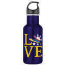 Search for love water bottles Flag