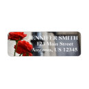 Search for urban return address labels Red