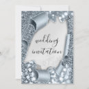 Search for royal blue flowers wedding invitations Modern