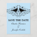 Search for love birds save the dates Modern