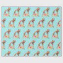 Search for giraffe wrapping paper Watercolor