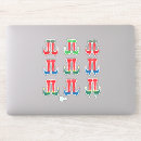 Search for christmas elf stickers Red